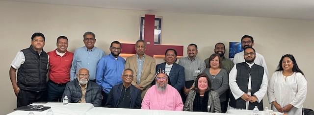 Diocesan Episcopa meets with Mission Partners